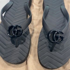Gucci Black Sandals